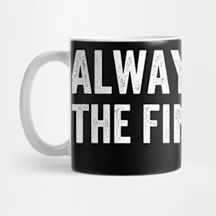 Always Read Fine Print We're Pregnant Reveal Announcement Mug